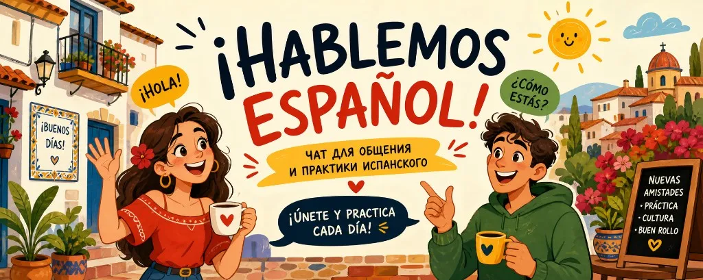 ¡Hablemos español! — чат для общения и практики испанского